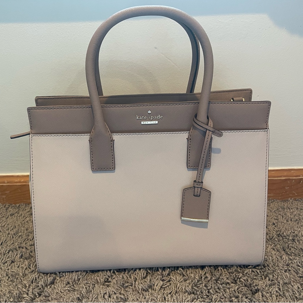 Kate Spade Candace Satchel (Barely Worn) Dustbag, Box And Tags Included